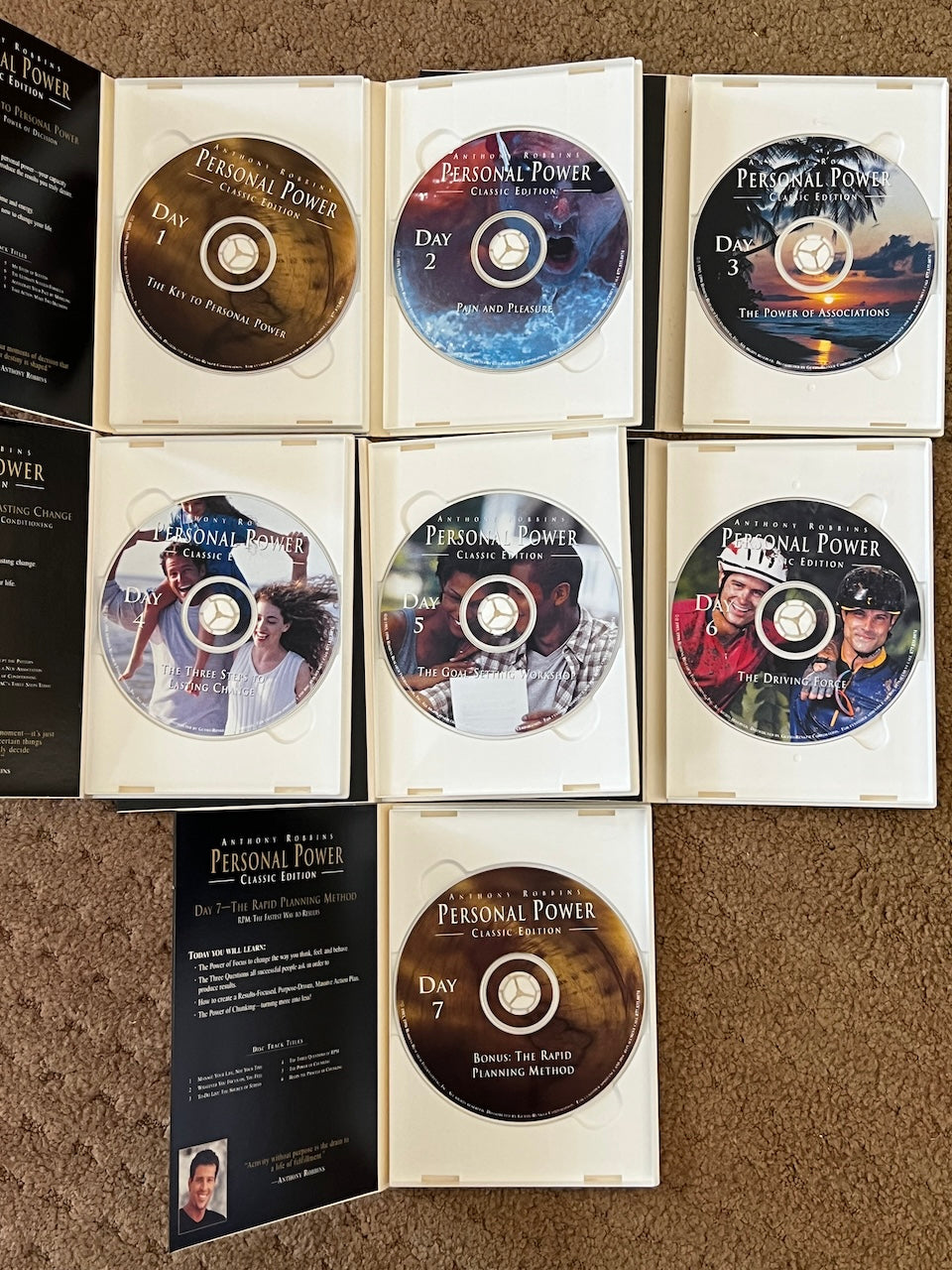 Unleash Your Potential: Anthony Robbins Personal Power Classic Edition 30-Day Audio CD Program