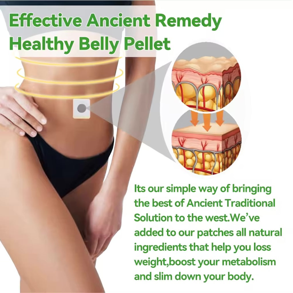 30 Day Belly Slimming Patch Detox Patch Fat Burning Weight Loss Slimming Patch Navel Patch