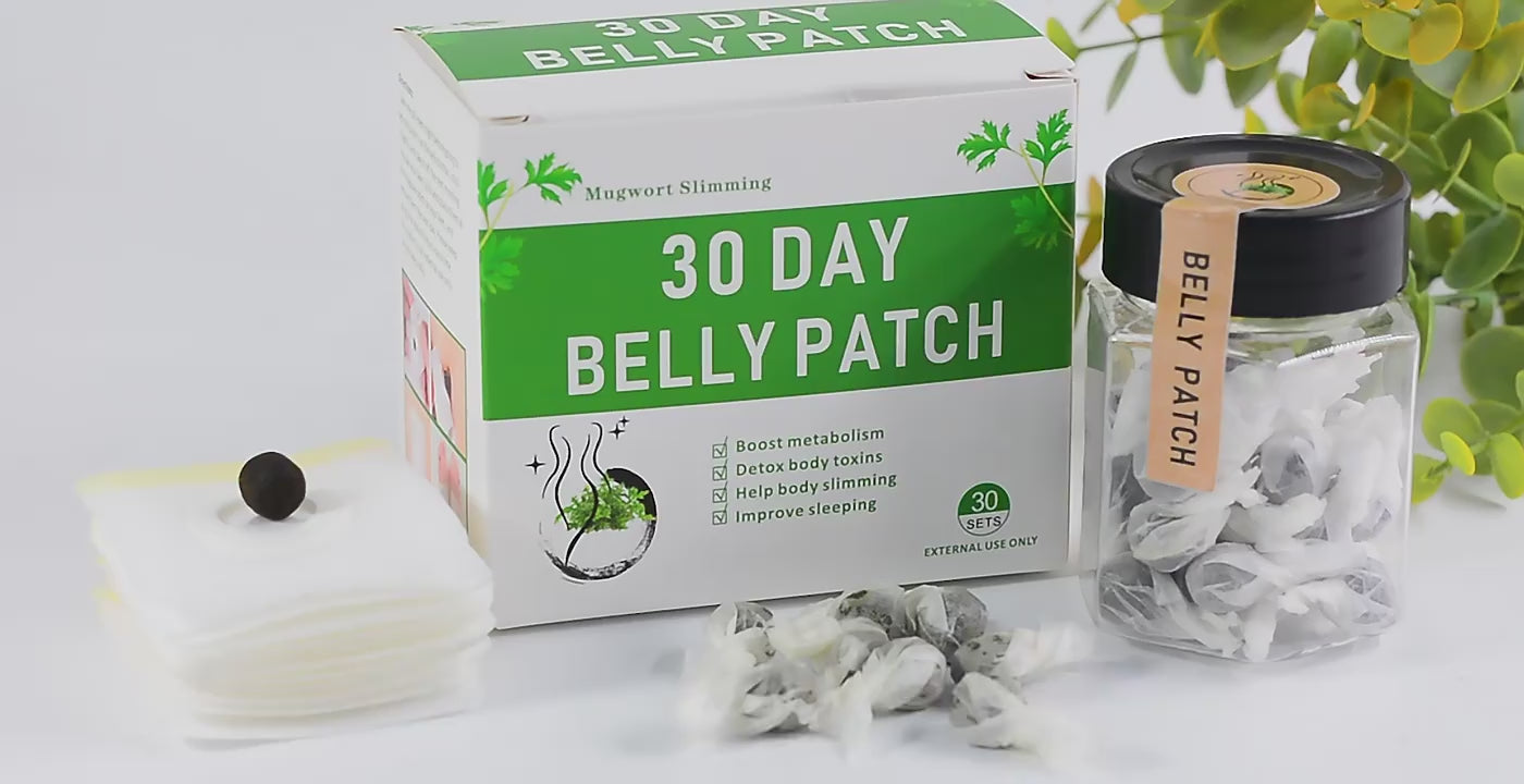 30 Day Belly Slimming Patch Detox Patch Fat Burning Weight Loss Slimming Patch Navel Patch