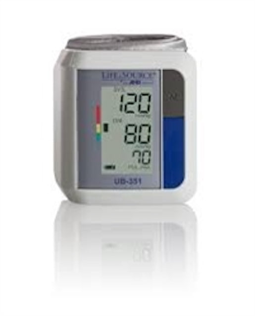 Lifesource UB-351 Automatic Wrist BP Monitor, Pre-Owned, Excellent Condition