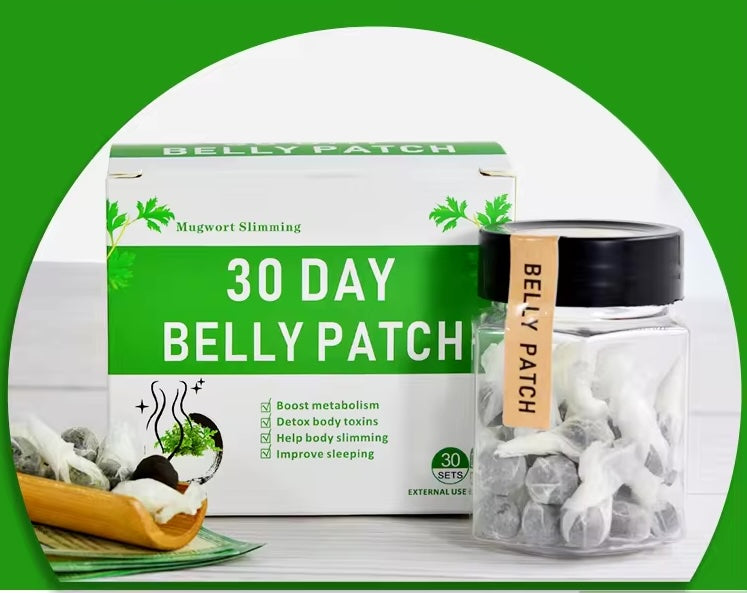 30 Day Belly Slimming Patch Detox Patch Fat Burning Weight Loss Slimming Patch Navel Patch