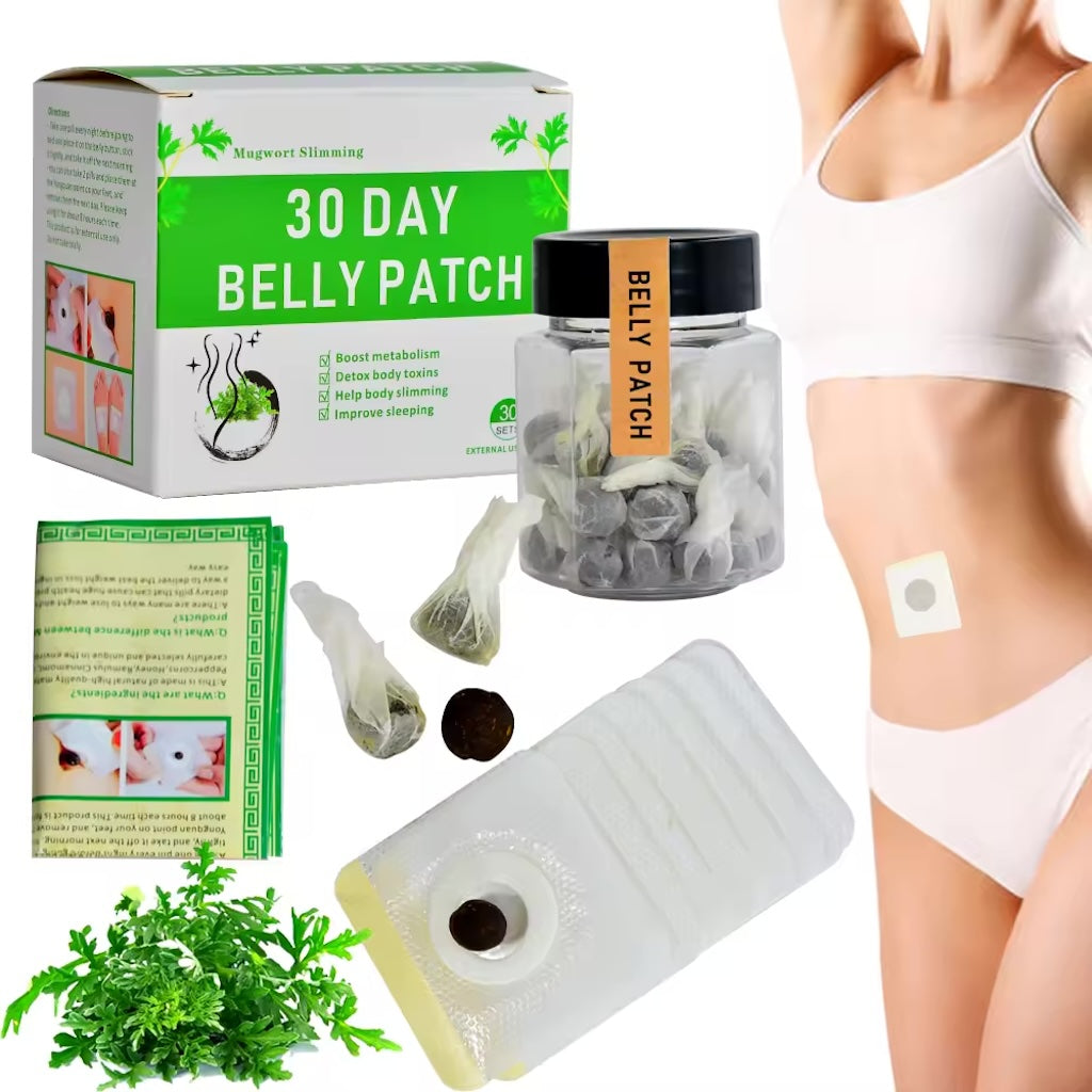 30 Day Belly Slimming Patch Detox Patch Fat Burning Weight Loss Slimming Patch Navel Patch