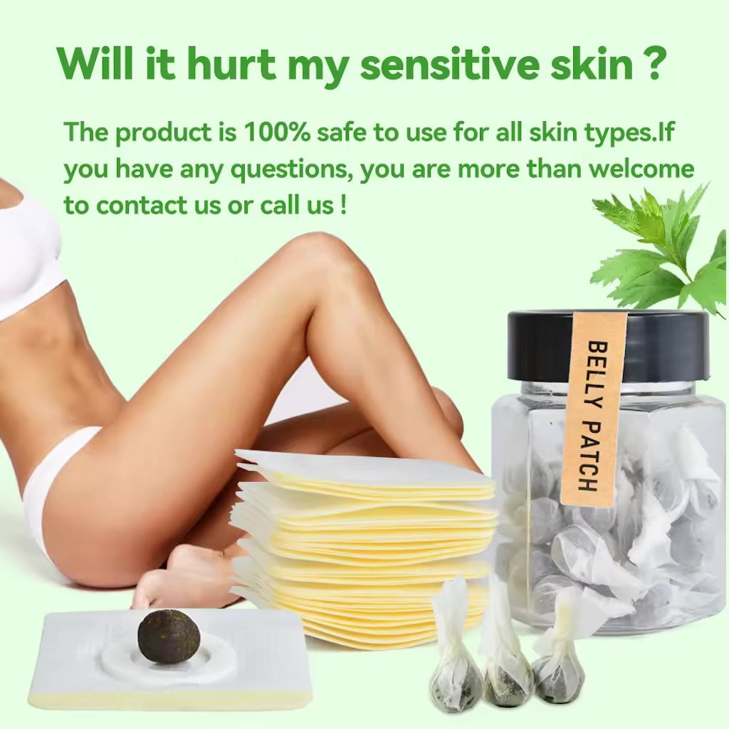 30 Day Belly Slimming Patch Detox Patch Fat Burning Weight Loss Slimming Patch Navel Patch