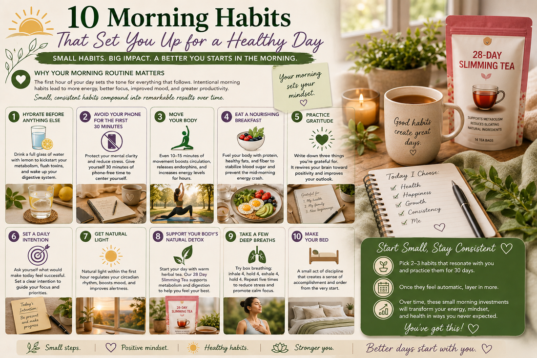 10 Morning Habits That Set You Up for a Healthy Day