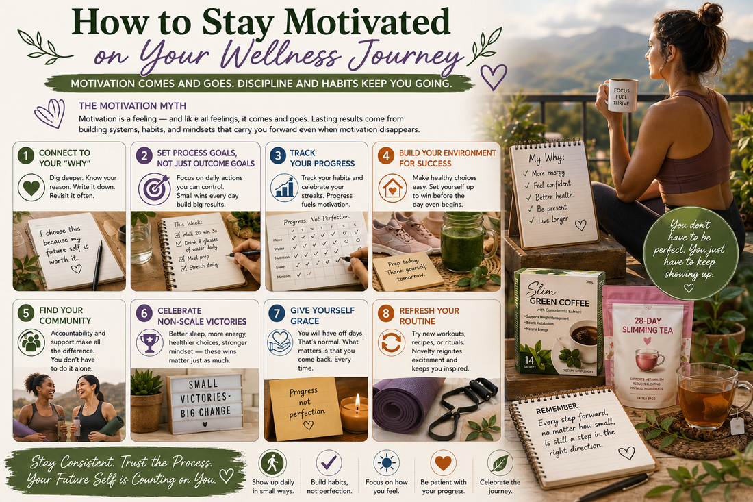 How to Stay Motivated on Your Wellness Journey