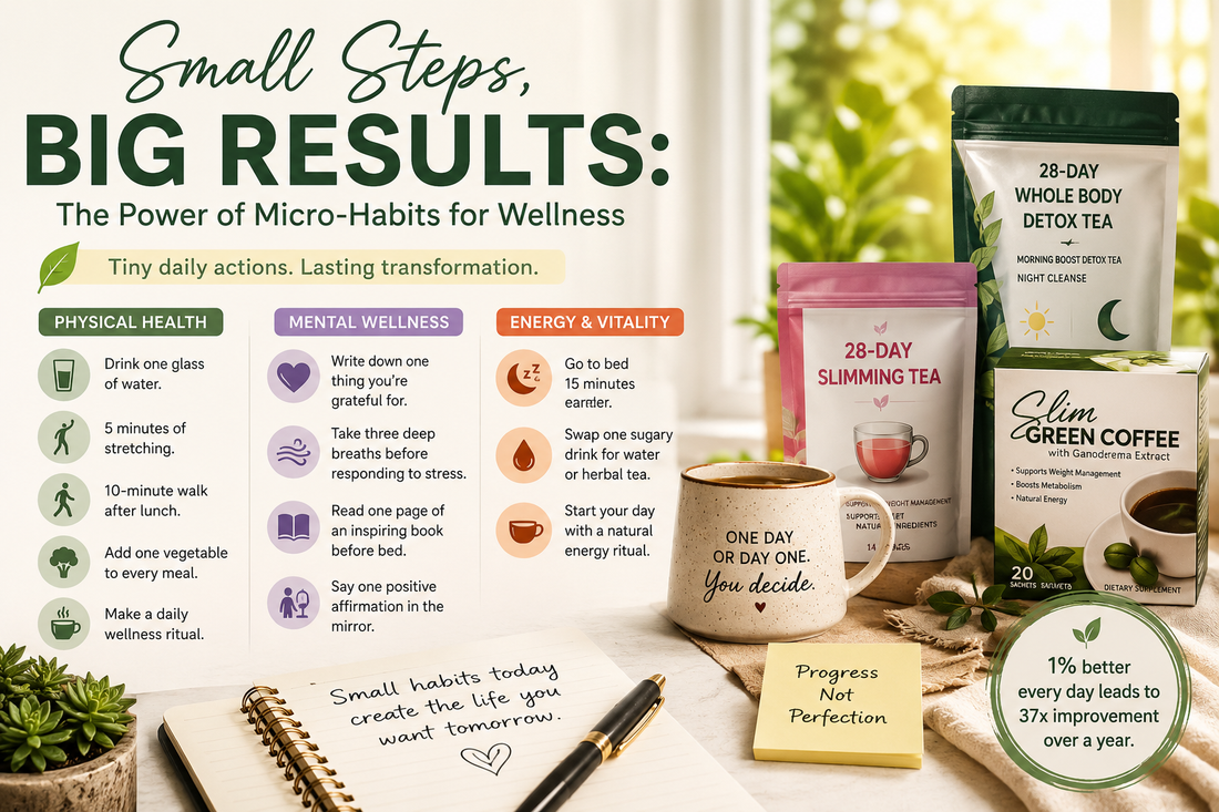 Small Steps, Big Results: The Power of Micro-Habits for Wellness