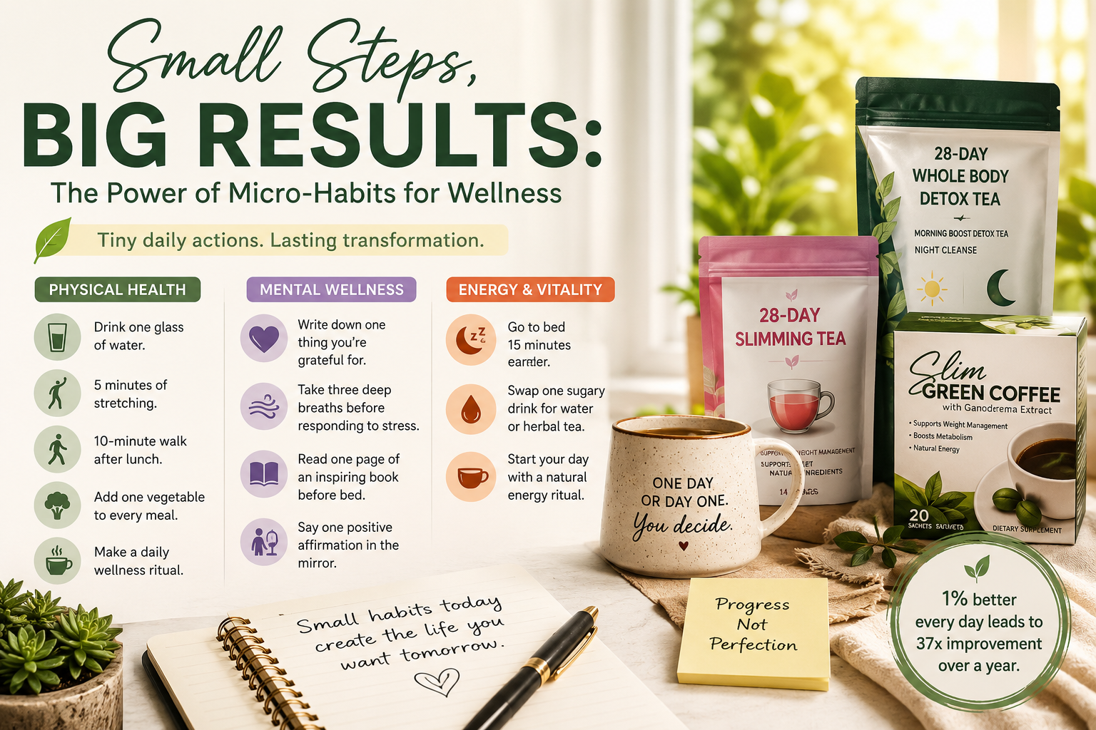 Small Steps, Big Results: The Power of Micro-Habits for Wellness