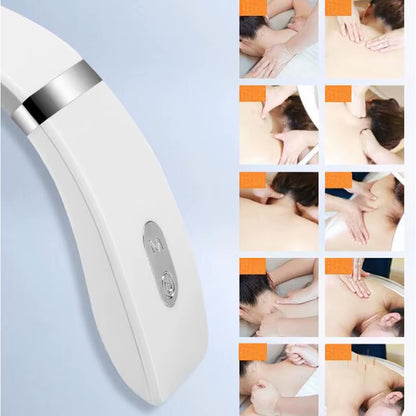 Portable Mini Cervical Massager Portable Neck & Shoulder Massager - Deep Tissue Relief for On-the-Go Comfort