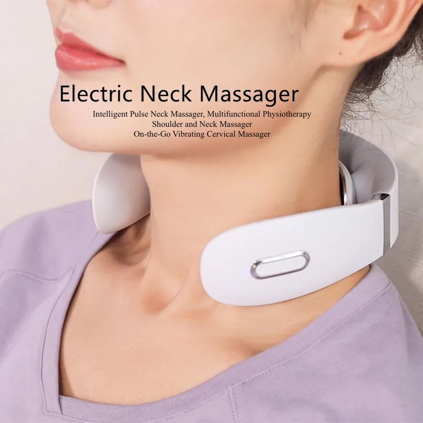 Portable Mini Cervical Massager Portable Neck & Shoulder Massager - Deep Tissue Relief for On-the-Go Comfort