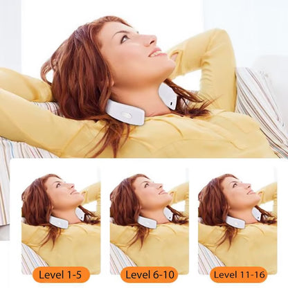 Portable Mini Cervical Massager Portable Neck & Shoulder Massager - Deep Tissue Relief for On-the-Go Comfort