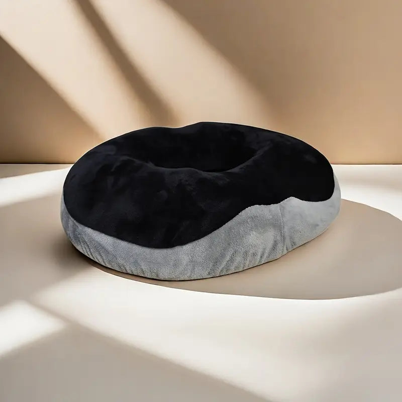 Sciatica & Tailbone Relief Seat Cushion - Ergonomic Memory Foam Donut Pillow for Office Chair, Car, & Wheelchair, Improves Posture & All-Day Comfort, Gray
