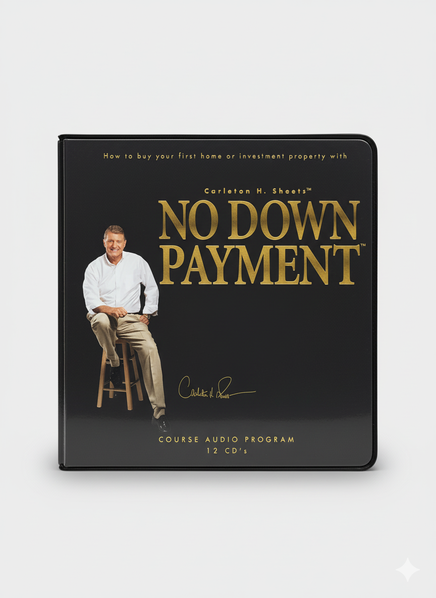 Carleton Sheets Ultimate 3-Course Real Estate Bundle: No Money Down, Investor's Edge, Insider Secrets (12-CD/5-DVD)