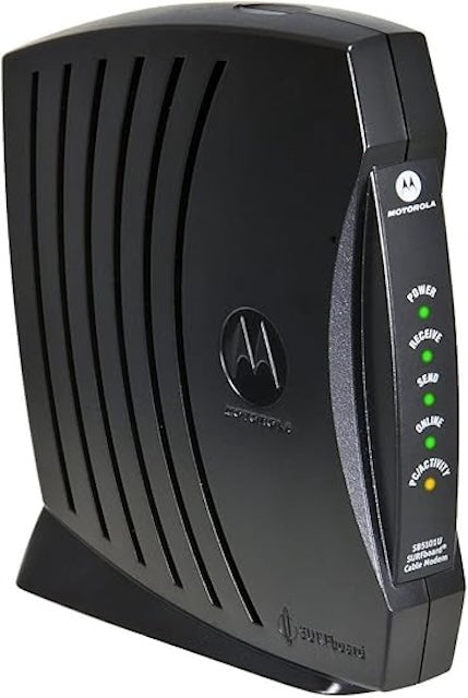 Motorola SURFboard SB5101 Cable Modem (SB563452-001-00) 38 Mbps (Pre-Owned)