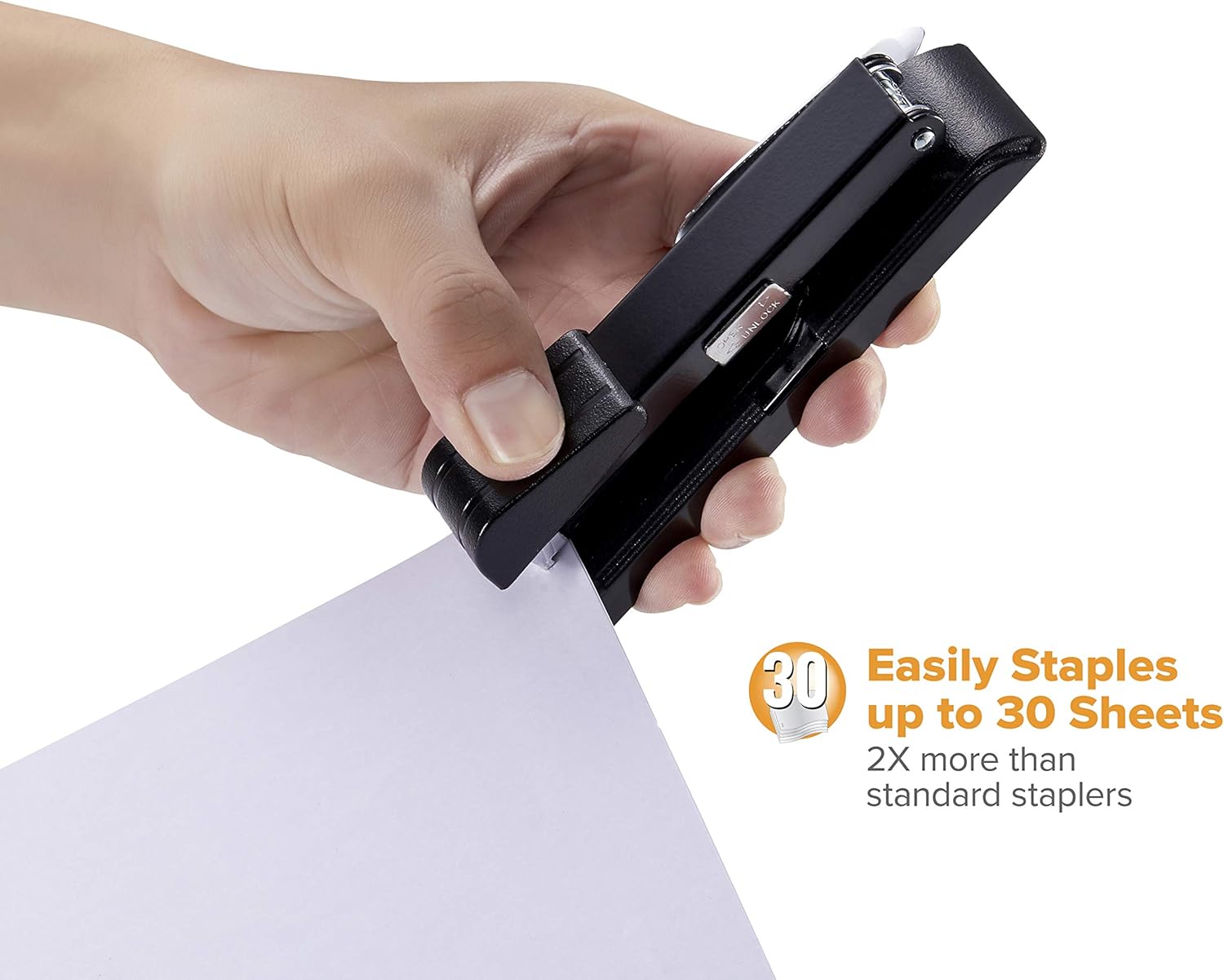 Premium Office Power Bundle: 4 Boxes Swingline S.F. 66 Electric Heavy Duty Staples (40,000 Total) + Bostitch B8 PowerCrown 30-Sheet Stapler & Remover