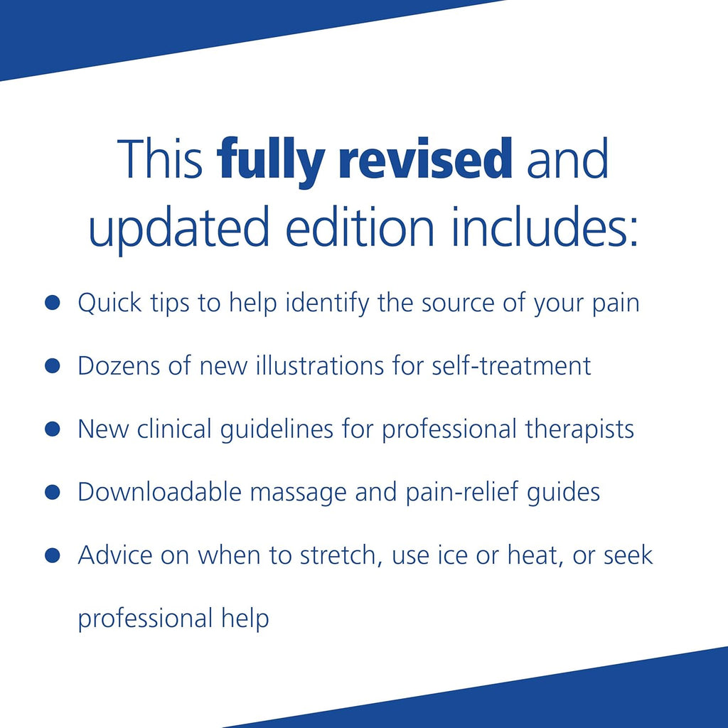 The Trigger Point Therapy Workbook: Your Self-Treatment Guide for Pain Relief, Second Edition, Paperback