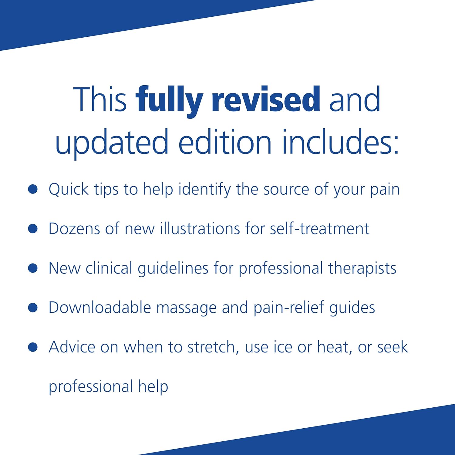 The Trigger Point Therapy Workbook: Your Self-Treatment Guide for Pain Relief, Second Edition, Paperback