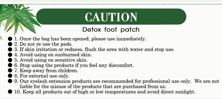 2-in-1 Natural Bamboo Vinegar Deep Cleansing Detox Foot Pads (5 Scents - 30 Pads/Box)