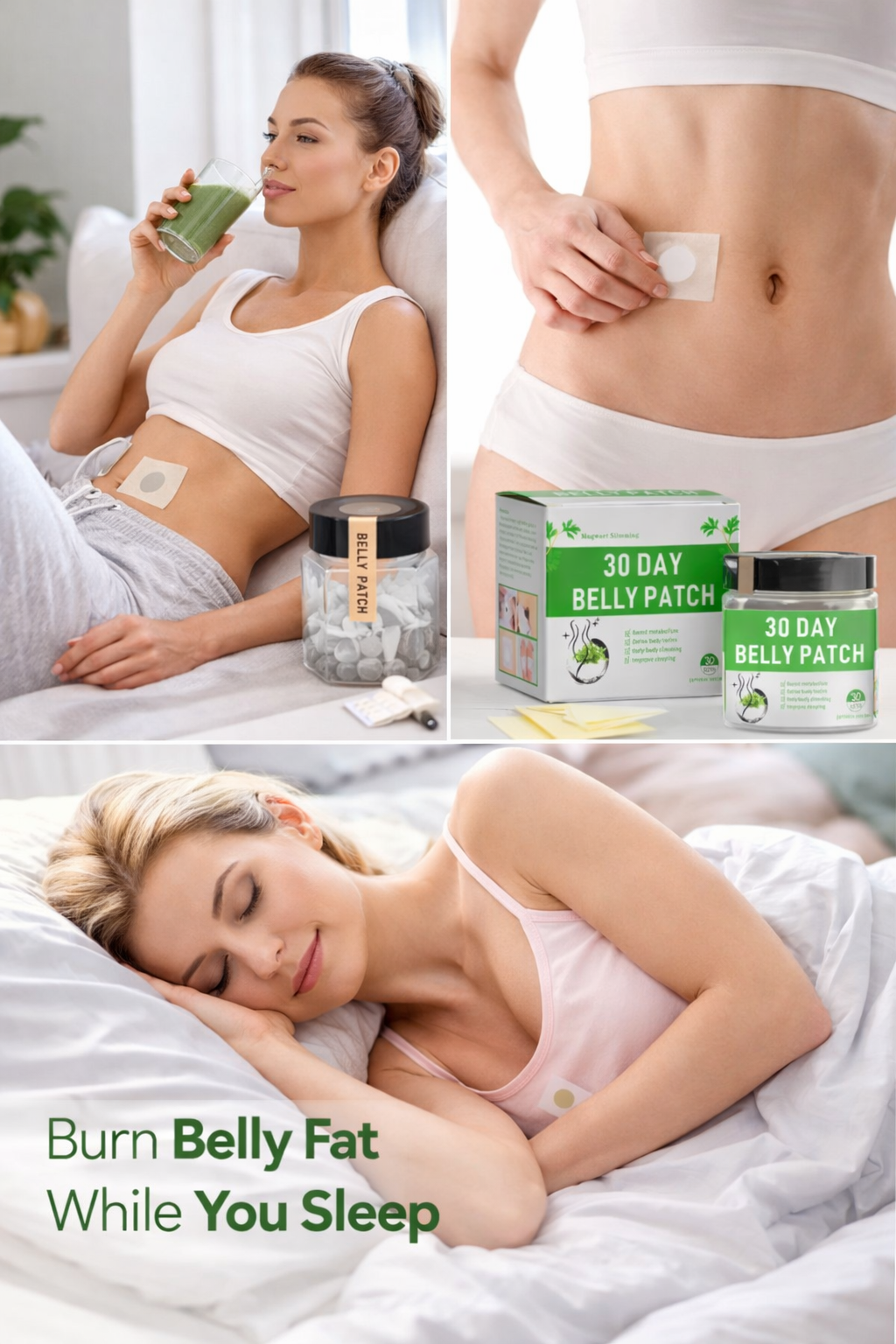 30 Day Belly Slimming Patch – Herbal Detox & Weight Loss Navel Patch