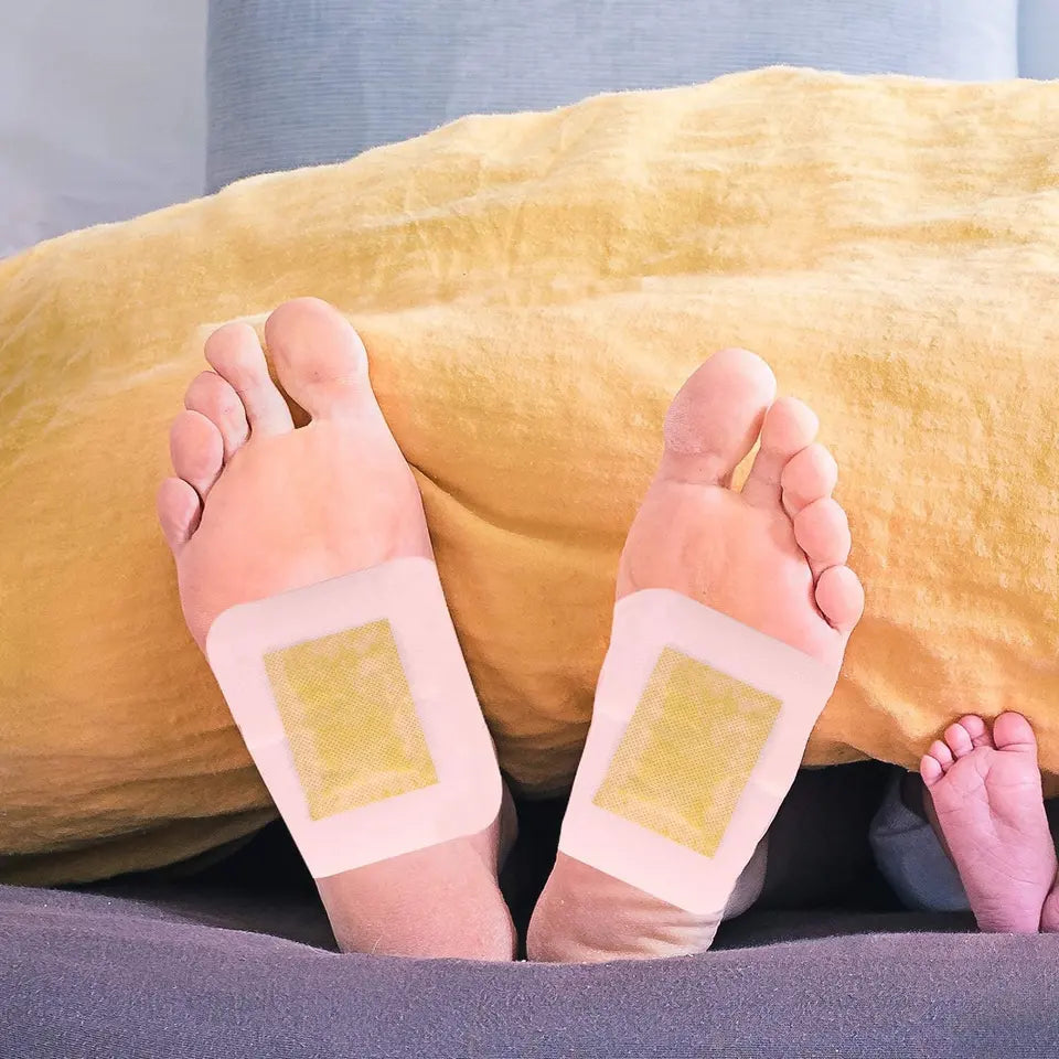 2-in-1 Natural Bamboo Vinegar Deep Cleansing Detox Foot Pads (5 Scents - 30 Pads/Box)