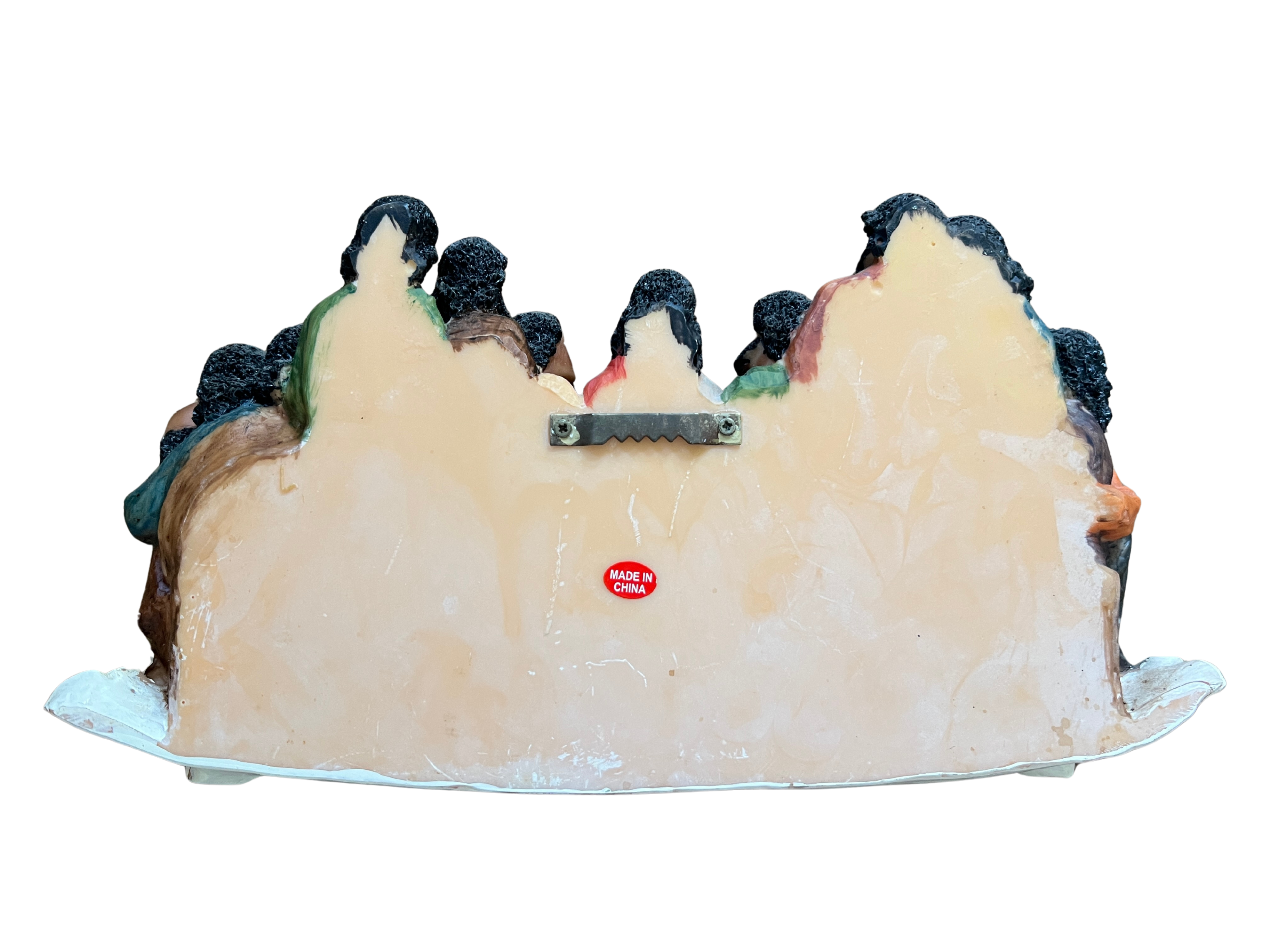 A Last Supper Like No Other: Black Jesus & His Disciples Statue, 11 x 5.6 x 2 inches