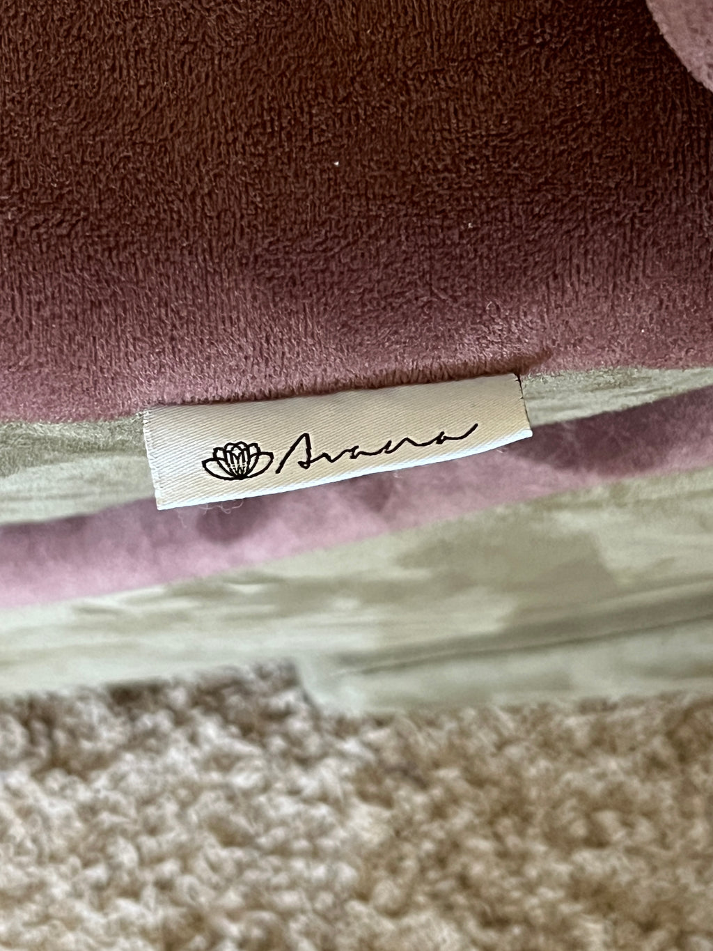 Ultimate Comfort & Relief: Avana 4-Piece Zero Gravity Bed Wedge Pillow System in Mocha-Sage