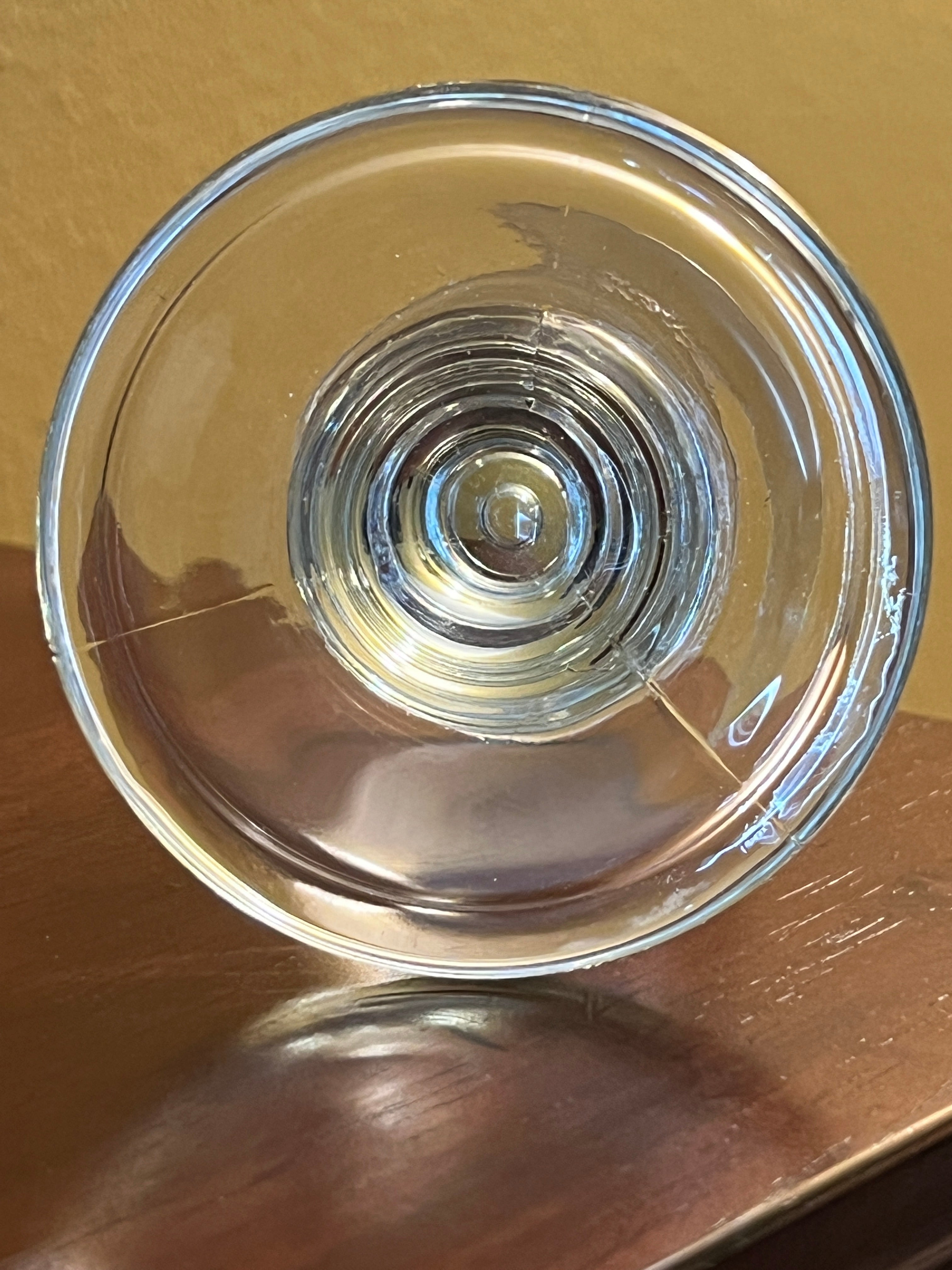 Vintage Clear Glass Dual-Purpose Candle Holder | Nordic Style Reversible Pillar & Taper Candlestick