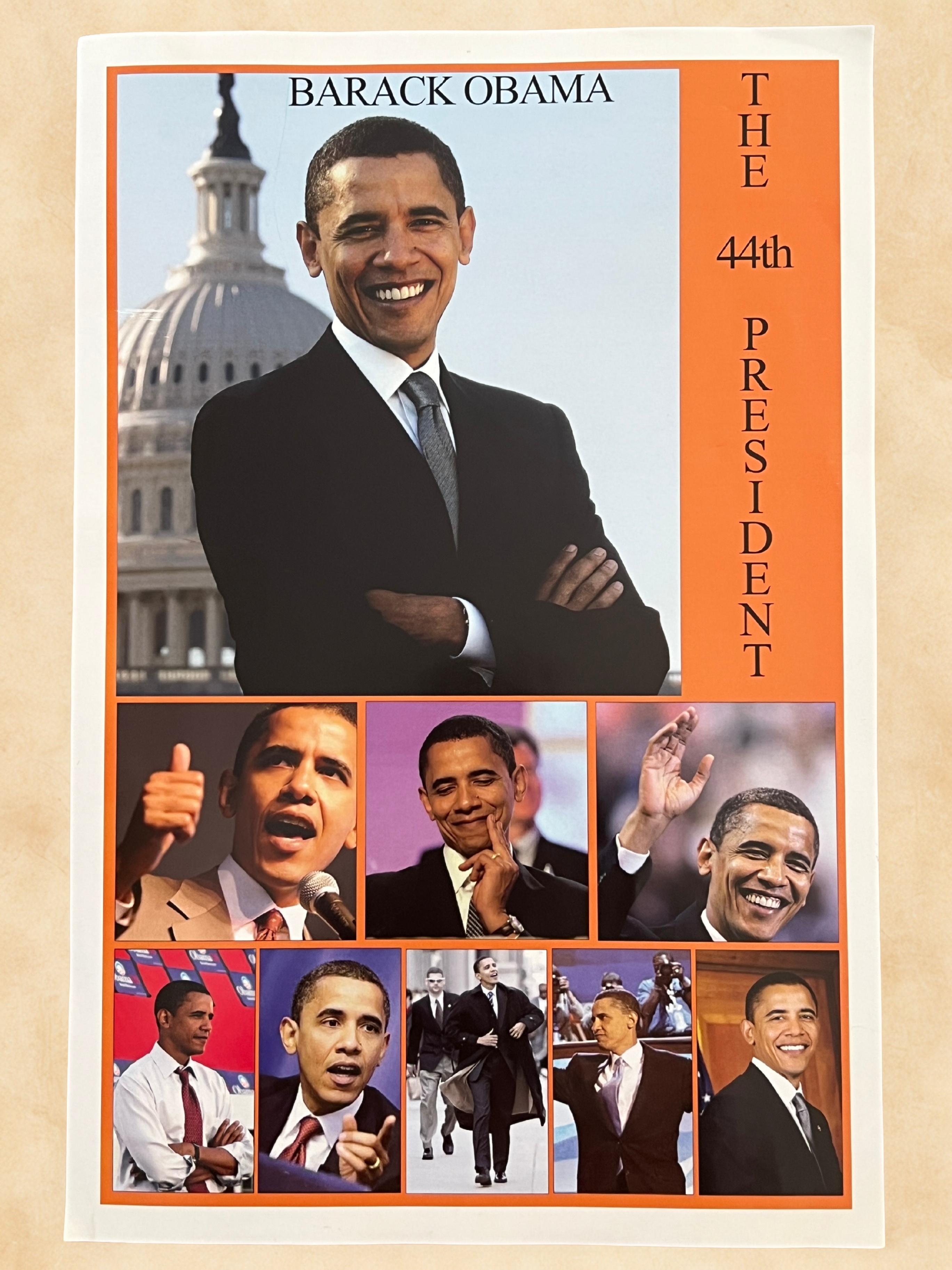 Collectible Barack Obama and First Family Legacy Posters (12"x18")