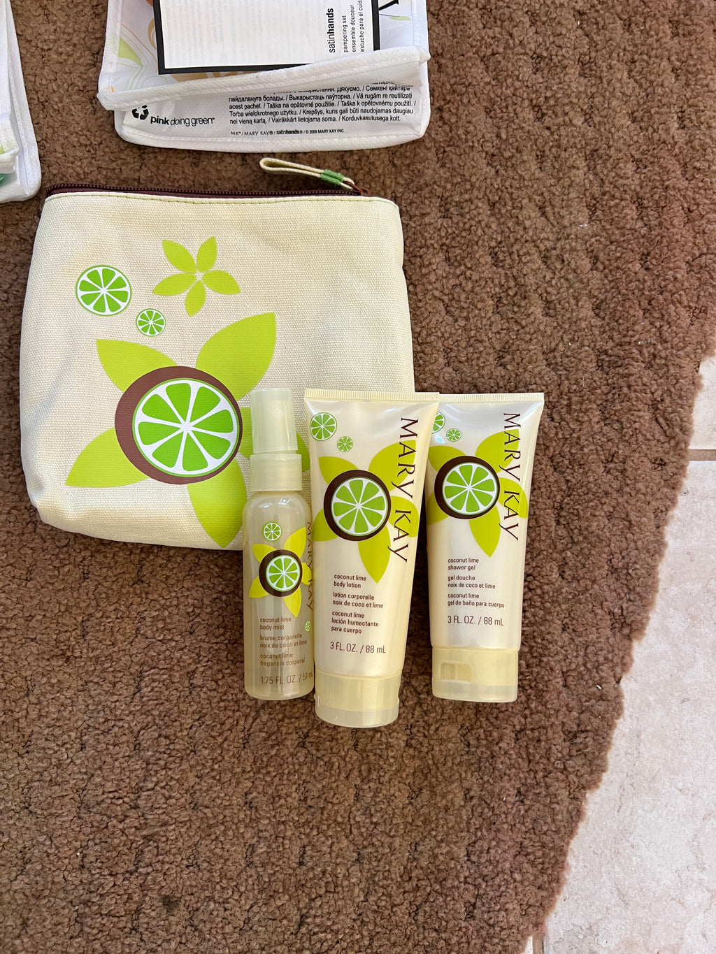 Mary Kay Deluxe Gift Collection - Satin Hands, Pedicure Sets, Coconut Lime & Accessories Bundle