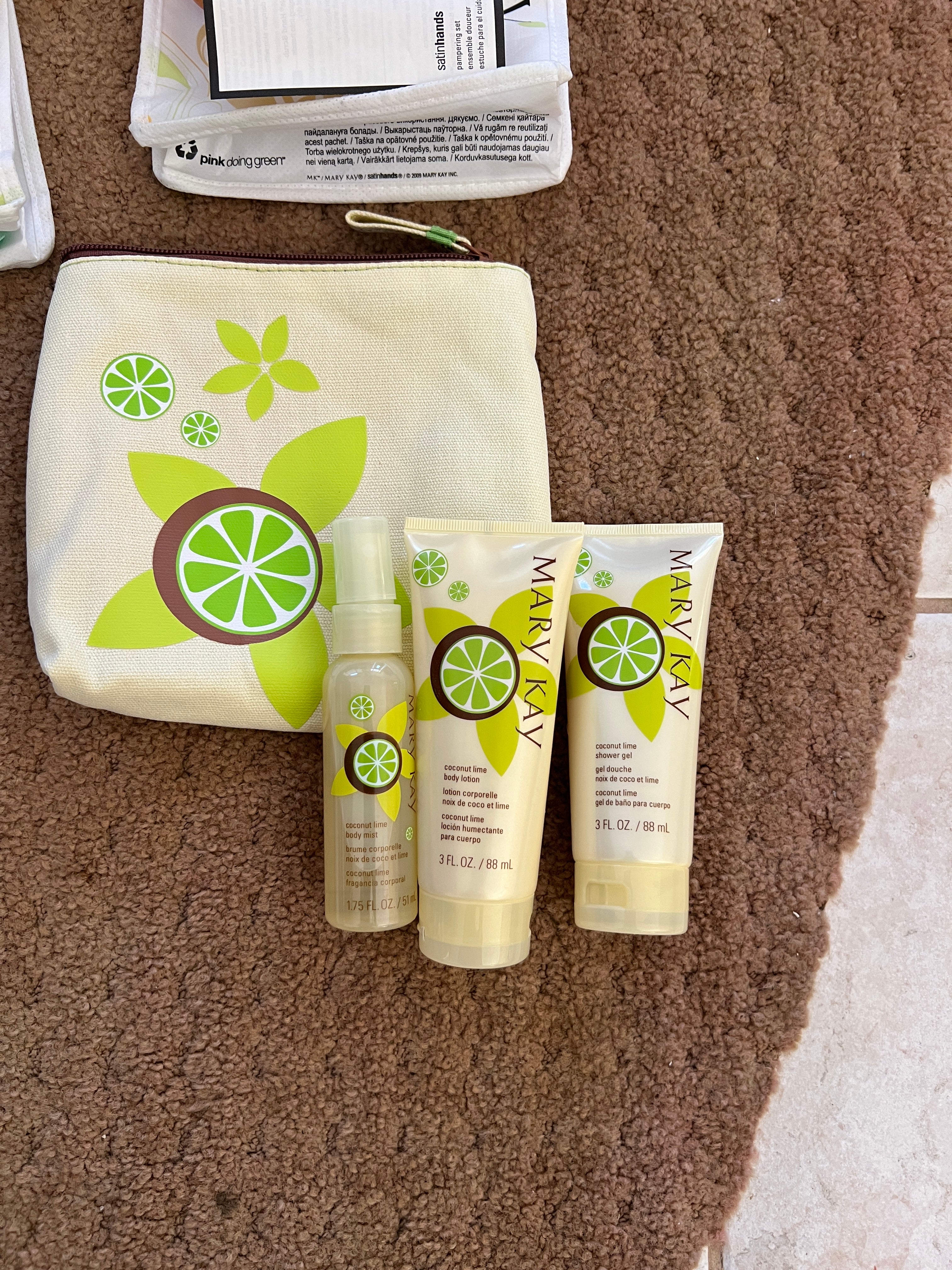 Mary Kay Deluxe Gift Collection - Satin Hands, Pedicure Sets, Coconut Lime & Accessories Bundle
