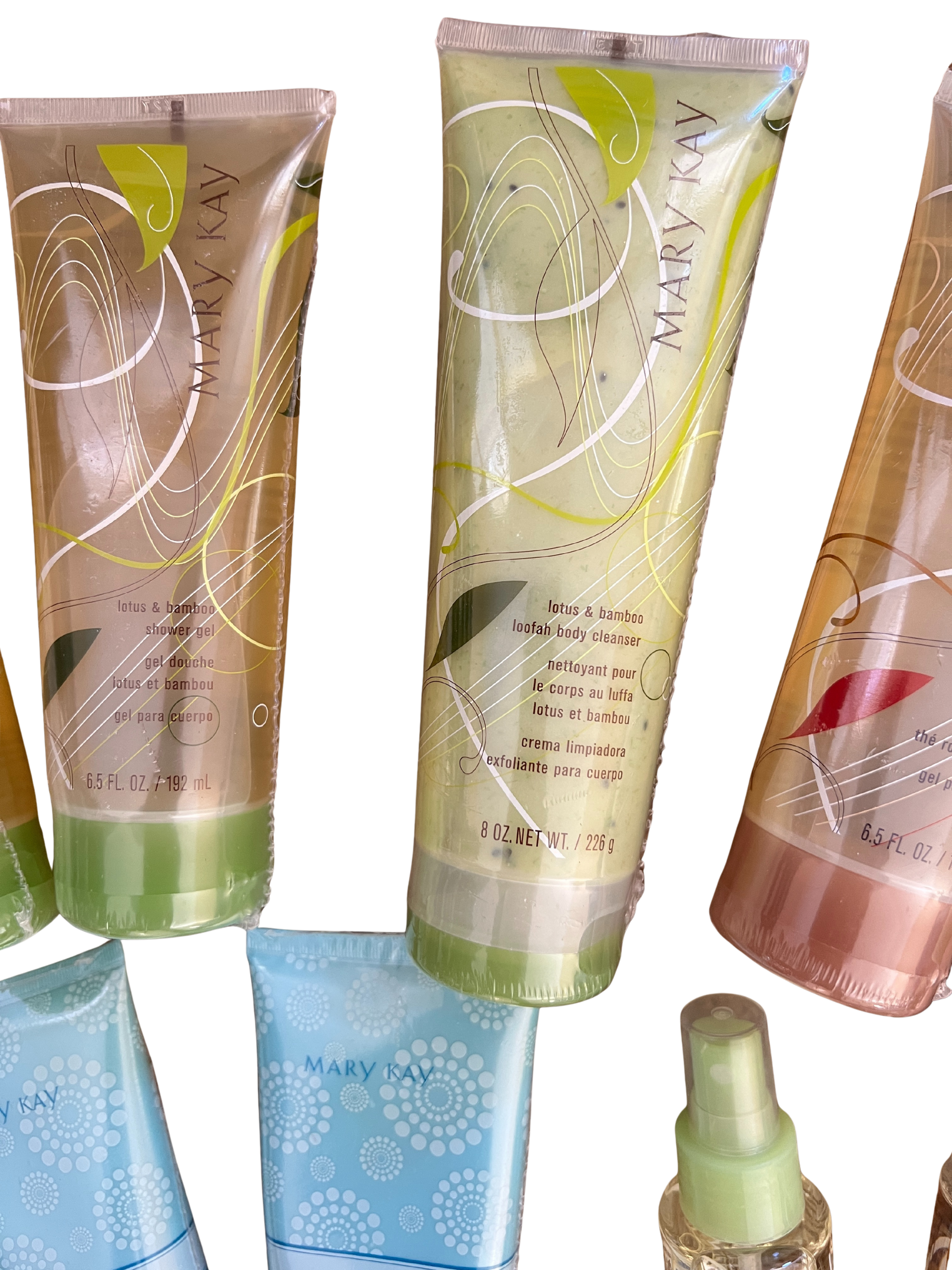 Mary Kay Body Care Set 16pc Shower Gel Lotion Sunscreen Spa Collection