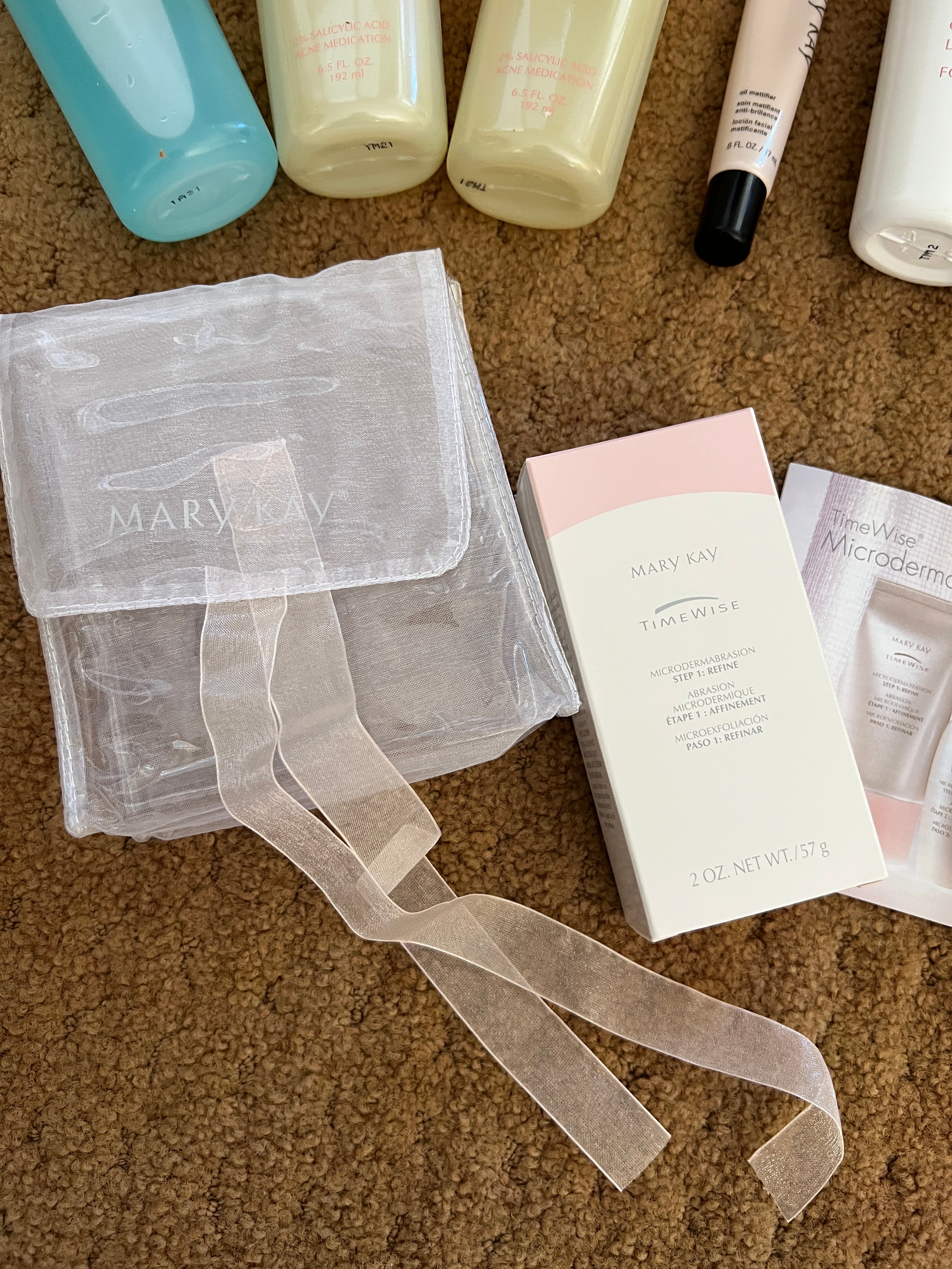 Mary Kay Oil Control Makeup Remover Purifyer Timewise Microdermabrasion etc., NOS