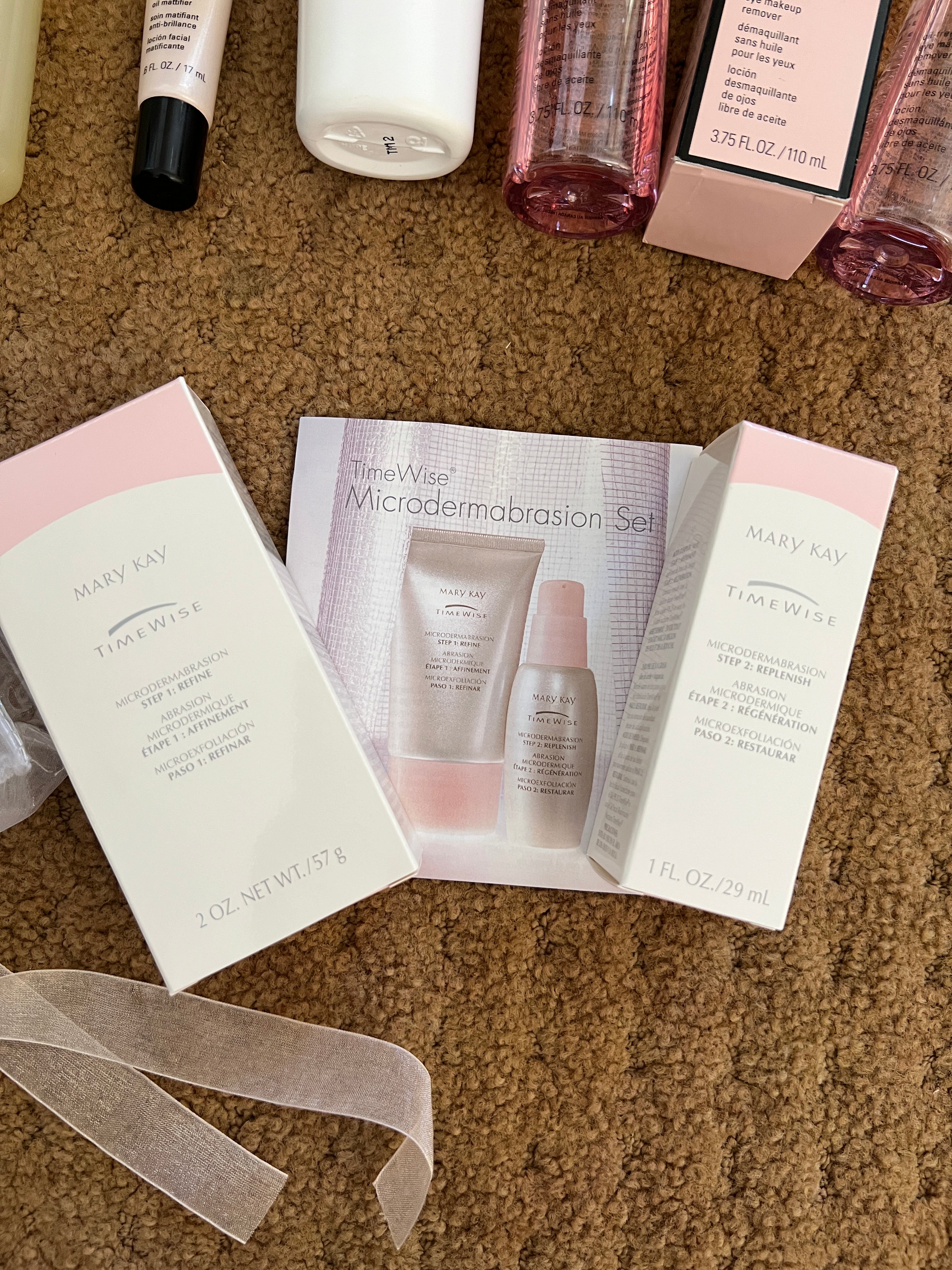 Mary Kay Oil Control Makeup Remover Purifyer Timewise Microdermabrasion etc., NOS