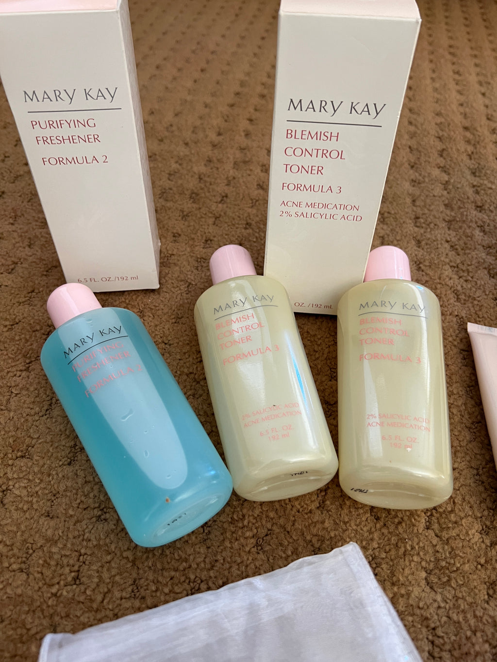 Mary Kay Oil Control Makeup Remover Purifyer Timewise Microdermabrasion etc., NOS