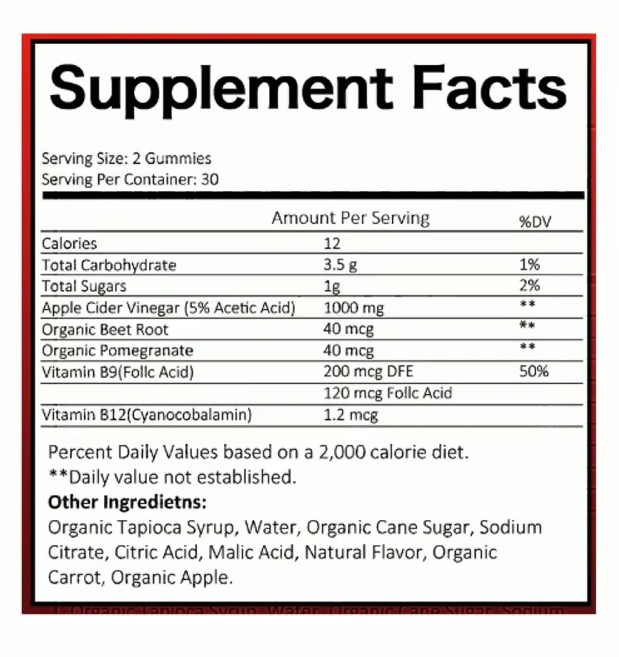 KETO+ACV Gummies Advanced Weight Loss, Boost Metabolism, 1000mg (Vitamins B9 & B12) – 60 Count