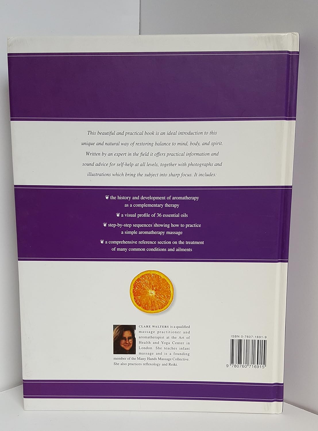 Aromatherapy: A Basic Guide by Clare Walters, Hardcover – 1999