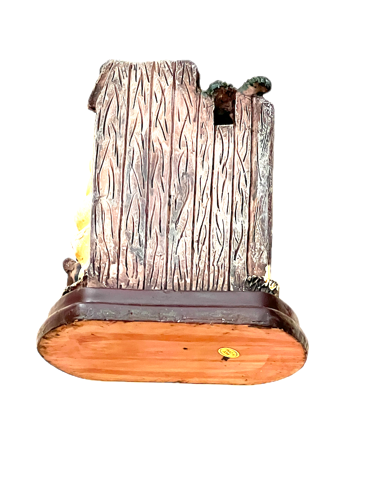 Hand-Painted Nativity Scene Figurine – Mary, Joseph, & Baby Jesus - A Timeless Christmas Centerpiece
