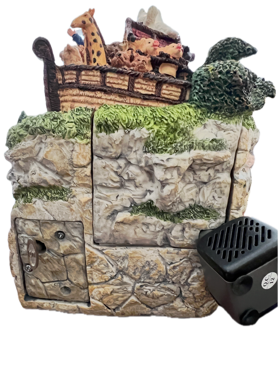 🎶 Vintage Classic Treasures Musical Noah's Ark Water Fountain - "How Great Thou Art"