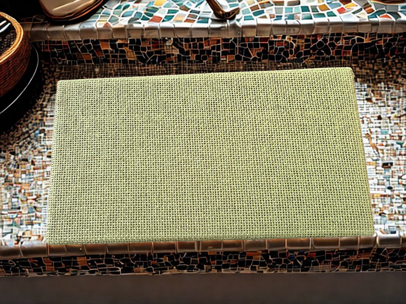 Handcrafted Jute Basket with Personalized Script Name "Susan", 12.2x6.5x3.4 in