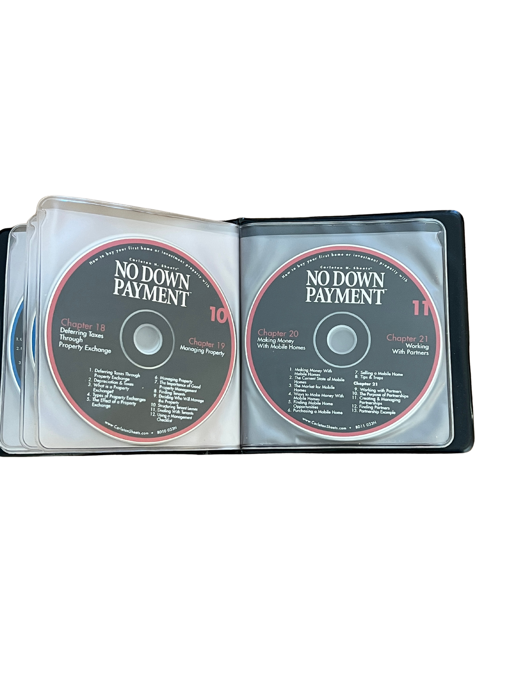 Carleton Sheets Ultimate 3-Course Real Estate Bundle: No Money Down, Investor's Edge, Insider Secrets (12-CD/5-DVD)