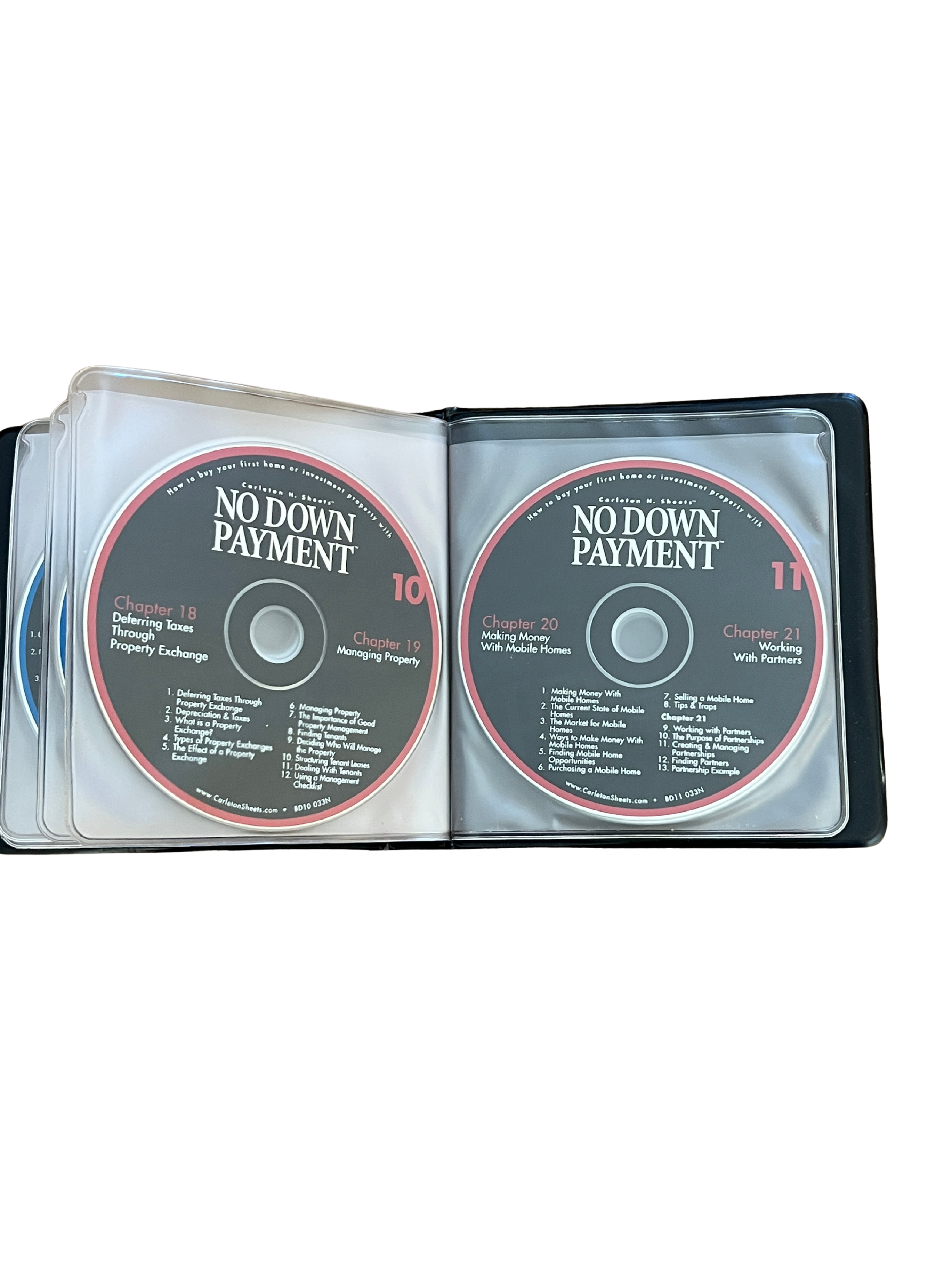 Carleton Sheets Ultimate 3-Course Real Estate Bundle: No Money Down, Investor's Edge, Insider Secrets (12-CD/5-DVD)