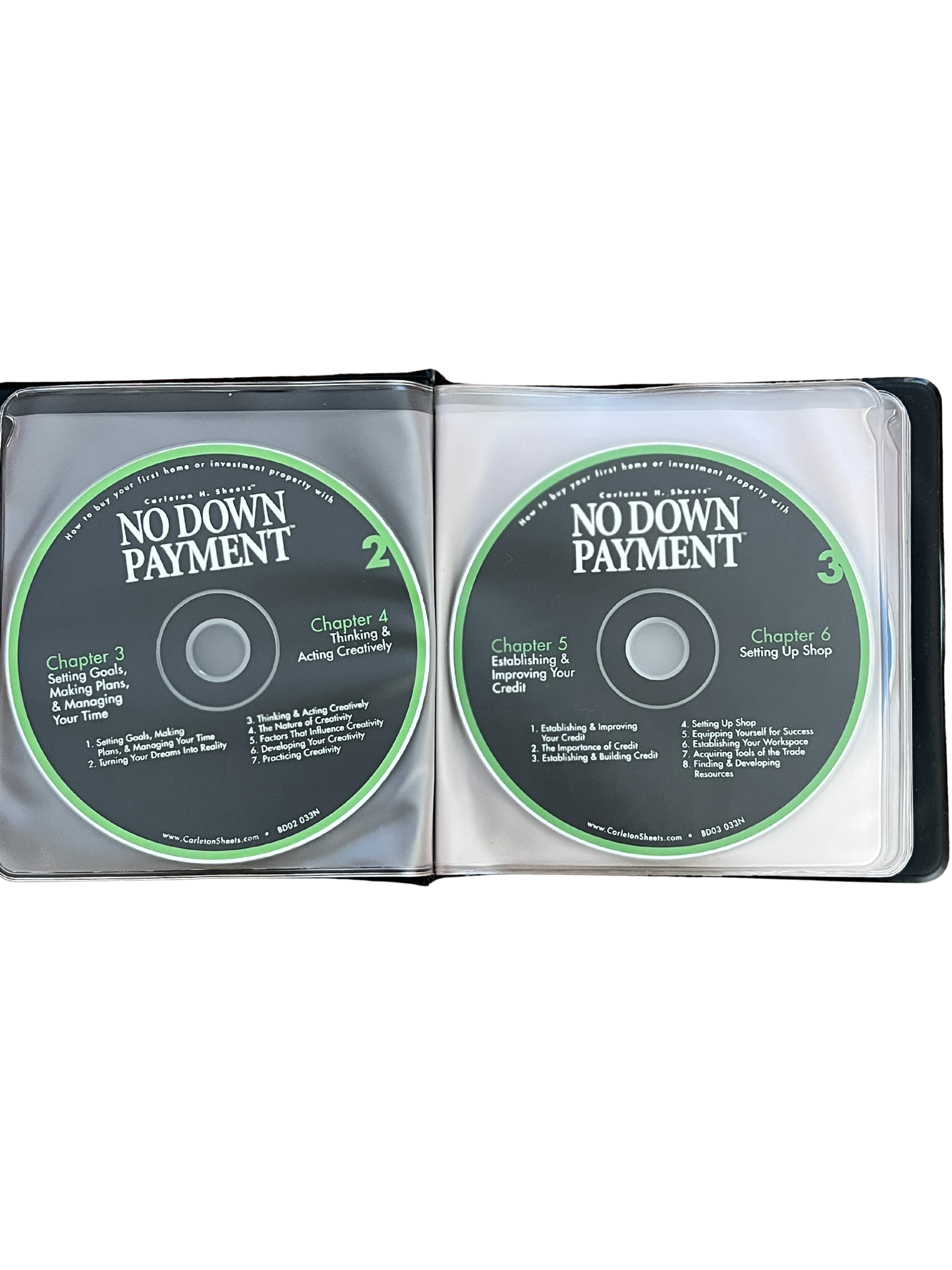 Carleton Sheets Ultimate 3-Course Real Estate Bundle: No Money Down, Investor's Edge, Insider Secrets (12-CD/5-DVD)