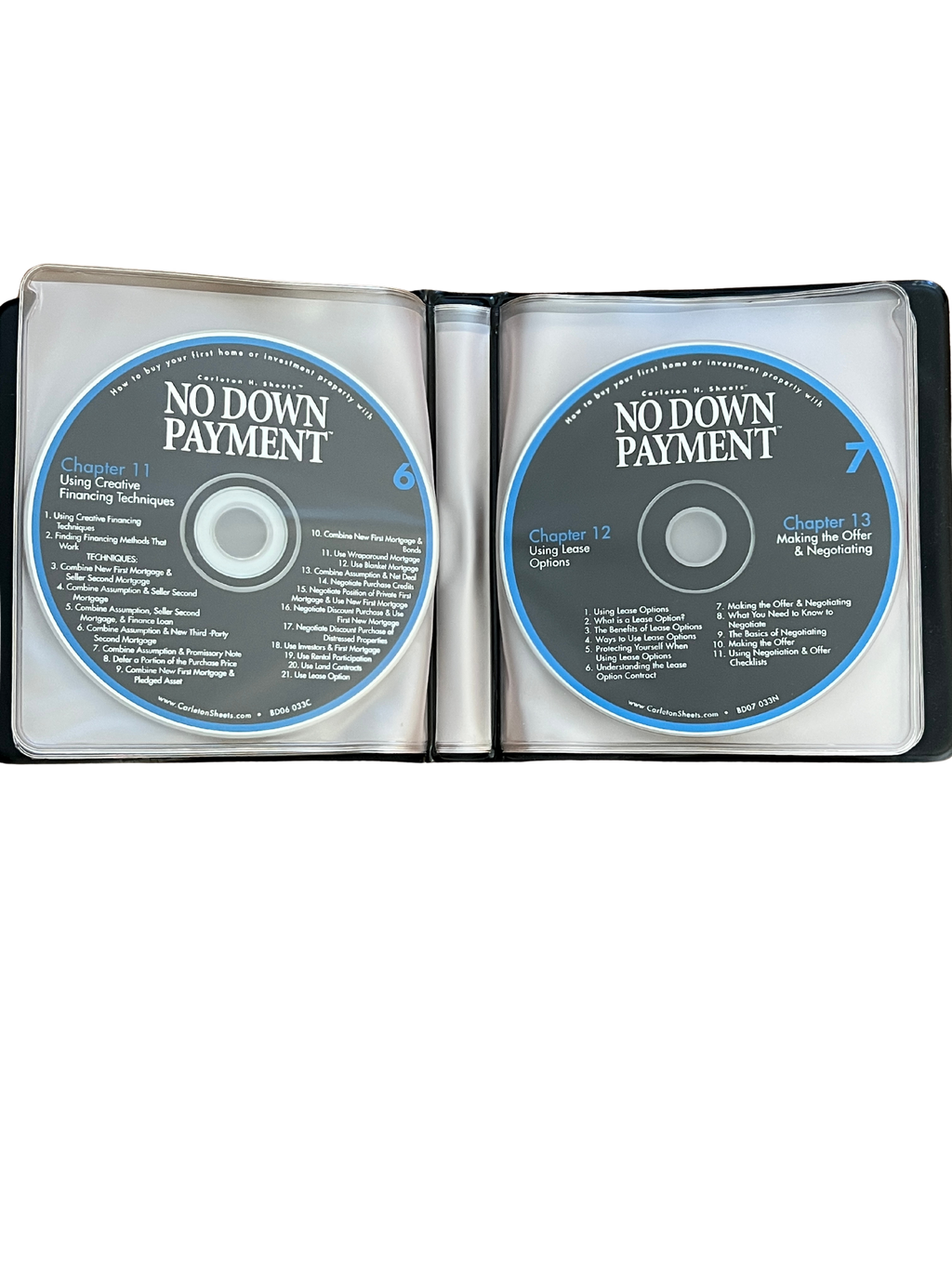 Carleton Sheets Ultimate 3-Course Real Estate Bundle: No Money Down, Investor's Edge, Insider Secrets (12-CD/5-DVD)