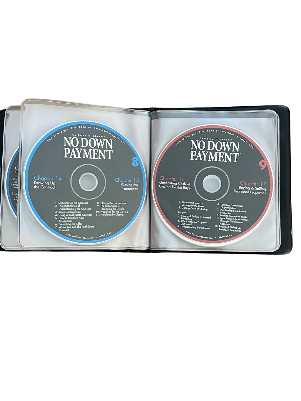 Carleton Sheets Ultimate 3-Course Real Estate Bundle: No Money Down, Investor's Edge, Insider Secrets (12-CD/5-DVD)