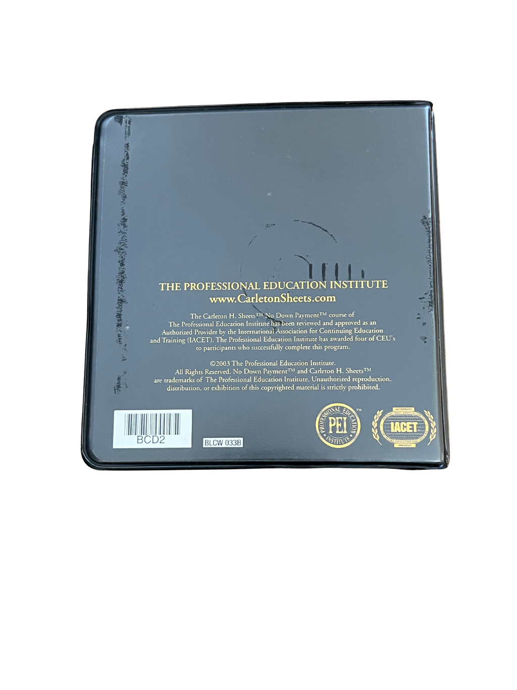 Carleton Sheets Ultimate 3-Course Real Estate Bundle: No Money Down, Investor's Edge, Insider Secrets (12-CD/5-DVD)