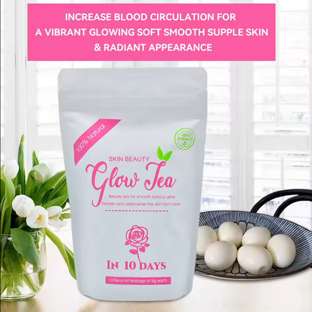 Skin Glow Tea Whitening Skin Herbal Tea in 10 Days