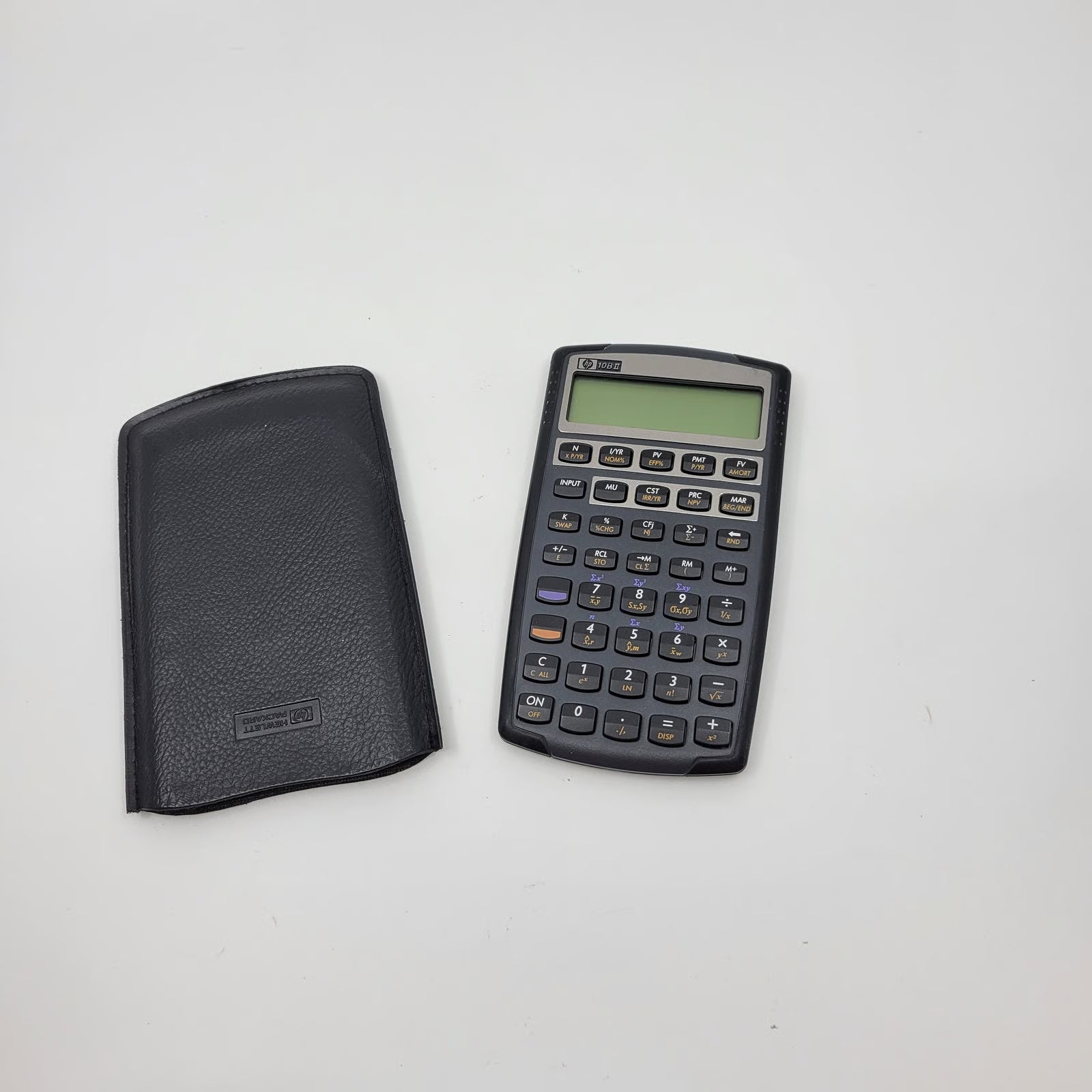 HP 10BII Financial Calculator with Soft Pouch, CFP Exam Approved, Pre-Owned