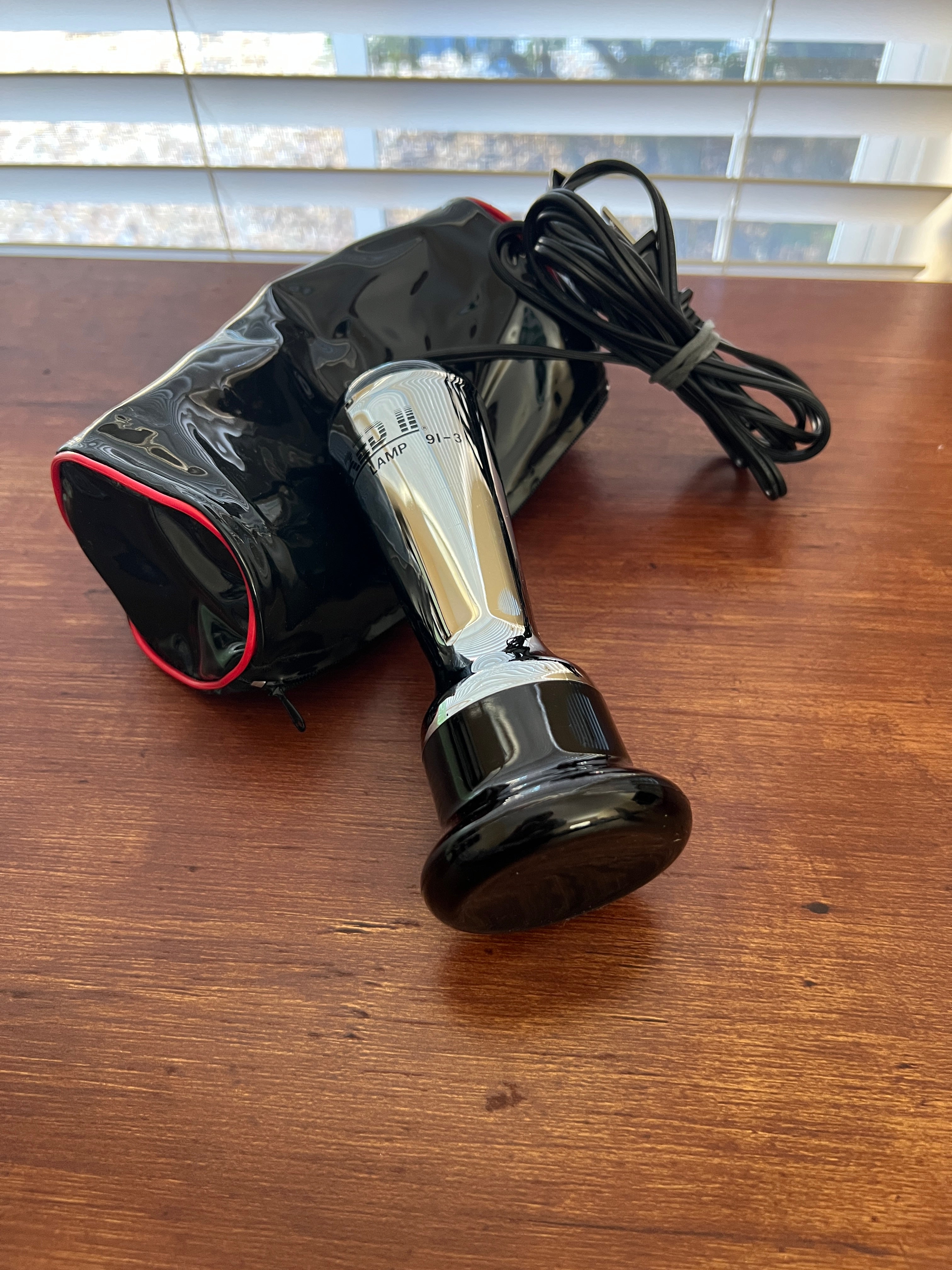 Vtg Healthteam Infrared II Heat Lamp 91-3 Red Light Therapy Portable Pain Relief + Relax Essential Oil Blend!