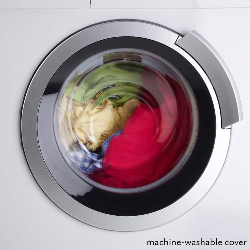 Ultimate Comfort & Relief: Avana 4-Piece Bed Wedge Pillow System, Zero Gravity, Mocha-Sage