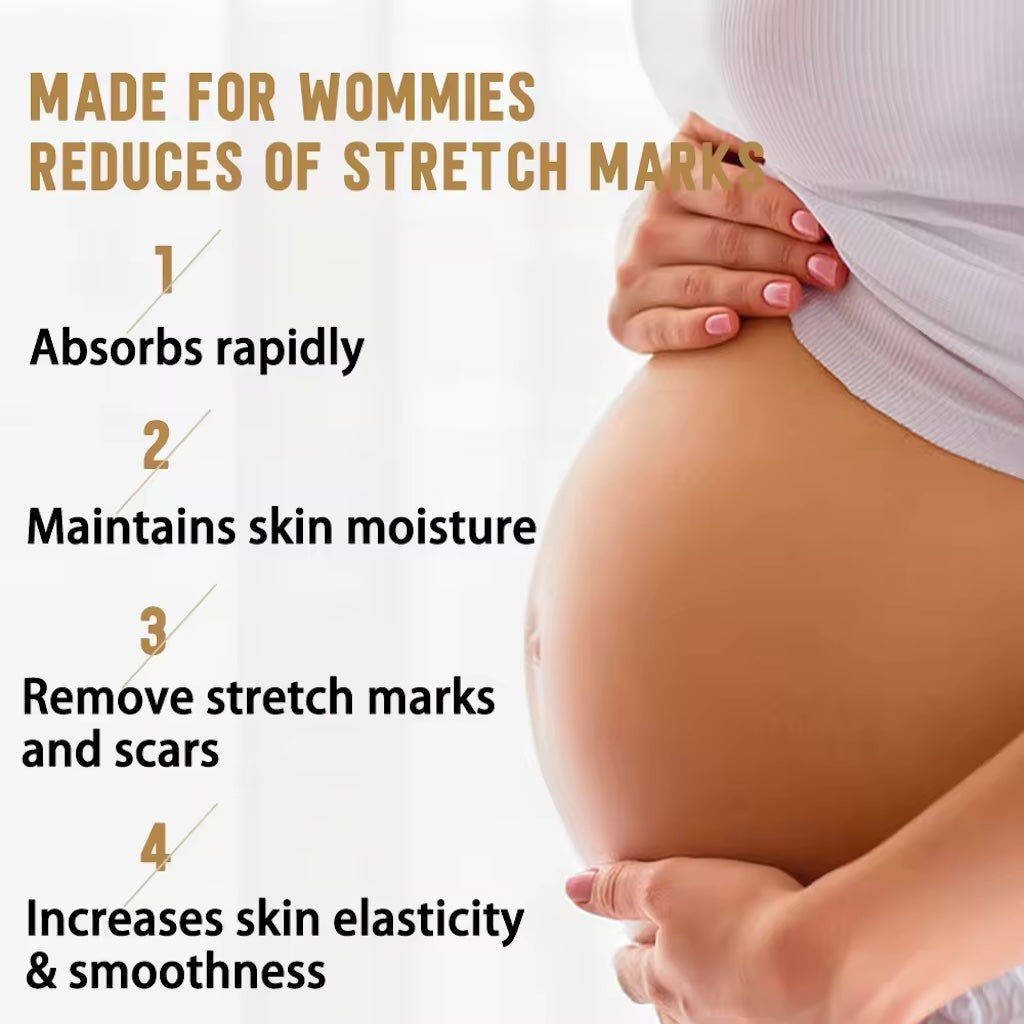 Serum for Scars & Stretch Marks w/ Organic Jojoba Oil & Vitamin E - .34 oz for 2