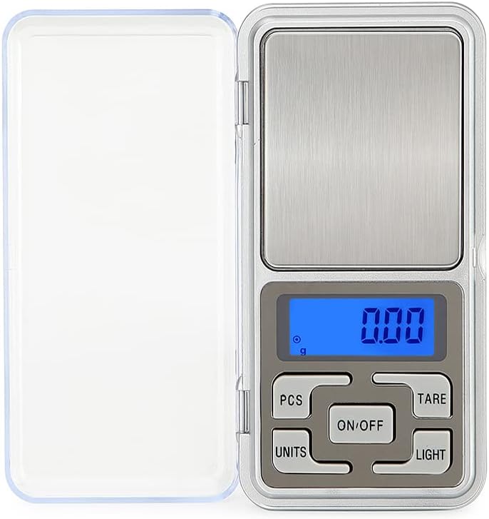 Mini Electronic Digital Pocket Scale High Accuracy 500g/0.1g g/tl/oz/ct/gn Modes
